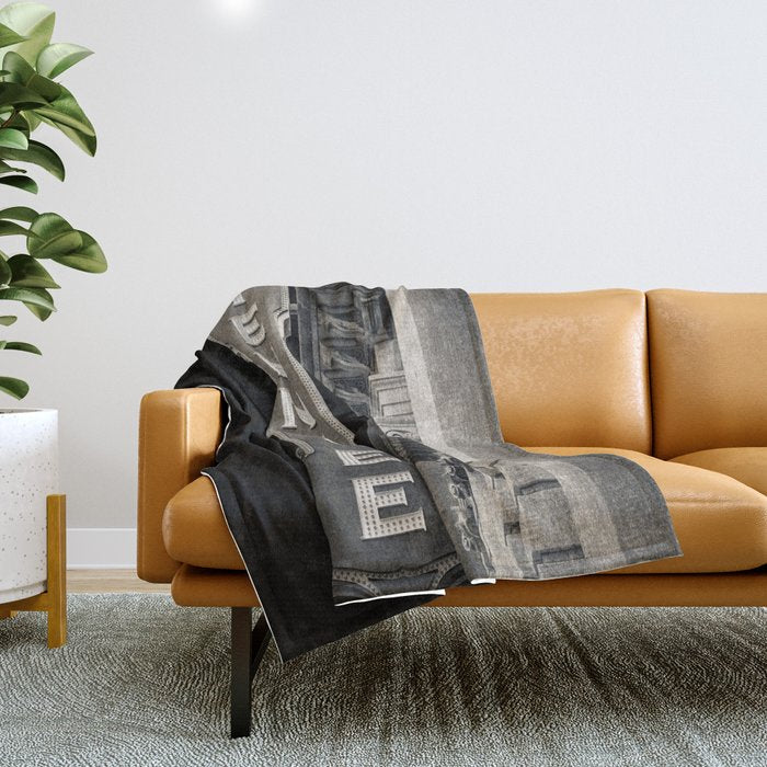 Tennessee Sign Throw Blanket Gallery Image 1