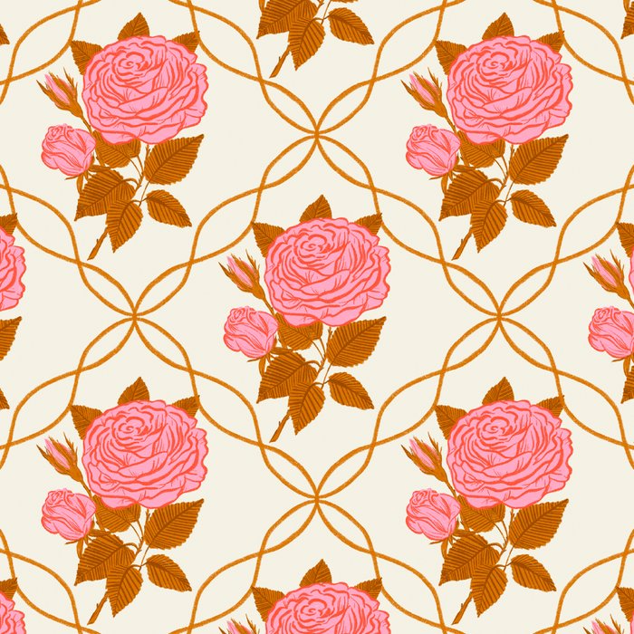 Vintage-Inspired Pink Rose Botanical Art Print Coffee Mug Gallery Image 2