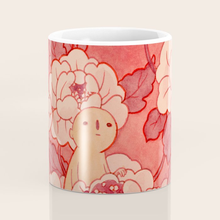 Watercolor Test (Red) Coffee Mug Gallery Image 4