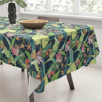Tropical Bird of Paradise Tablecloth Gallery Image 3