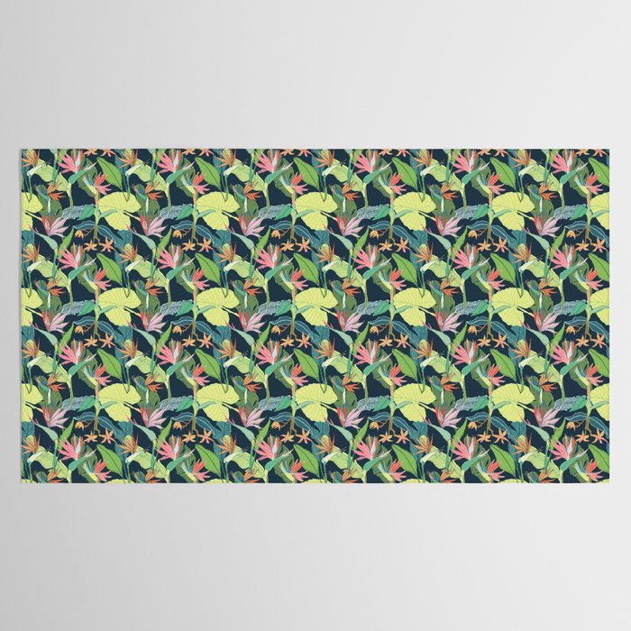 Tropical Bird of Paradise Tablecloth Gallery Image 2