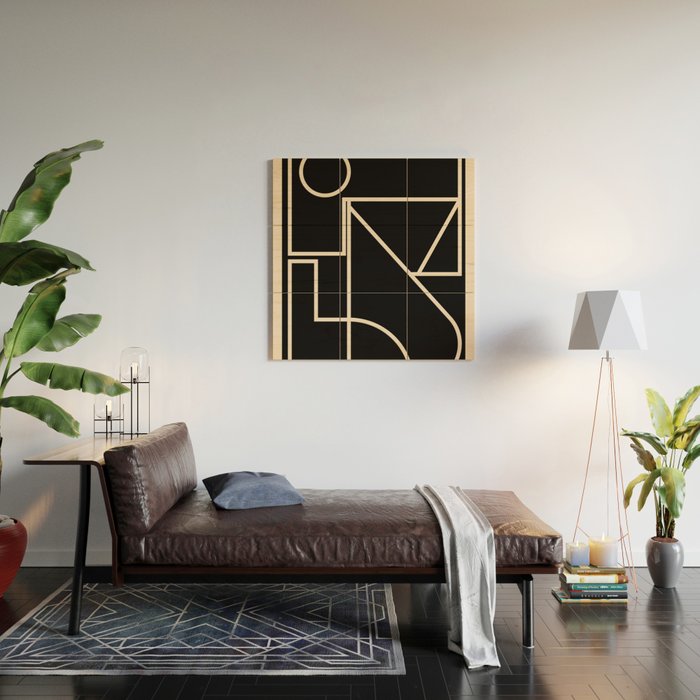 Minimalist 128 Wood Wall Art Gallery Image 2