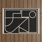 Minimalist 128 Outdoor Rug Gallery Image 1