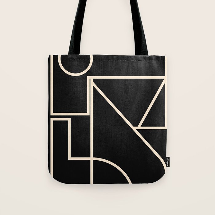 Minimalist 128 Tote Bag Gallery Image 1