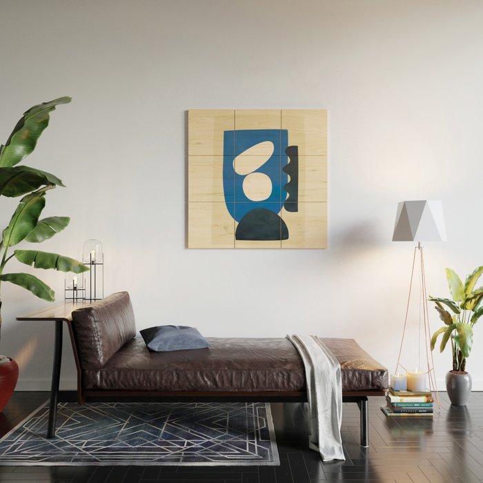 Abstract Geometry 13 Wood Wall Art Gallery Image 2