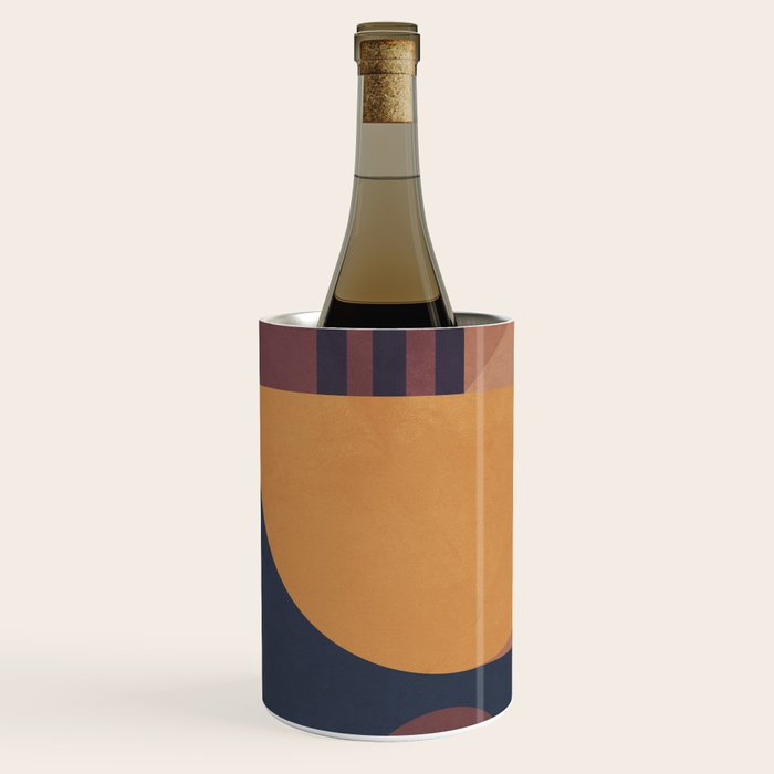 Modern geometric shapes 50 Wine Chiller Gallery Image 2