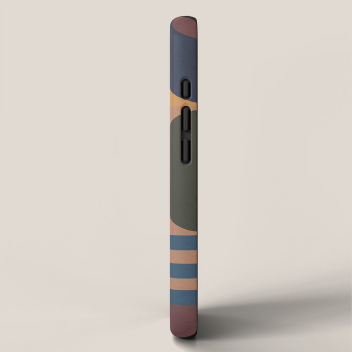 Modern geometric shapes 50 iPhone Case Gallery Image 2
