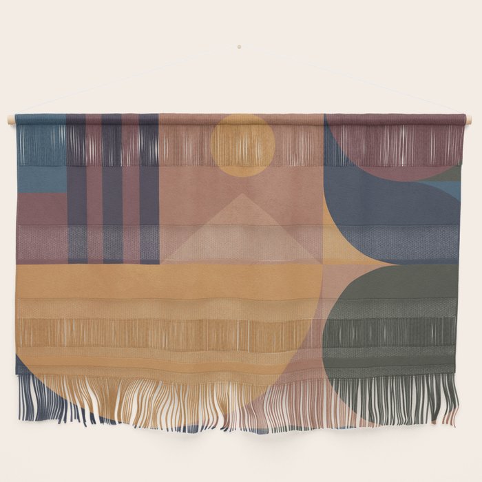 Modern geometric shapes 50 Wall Hanging Gallery Image 1
