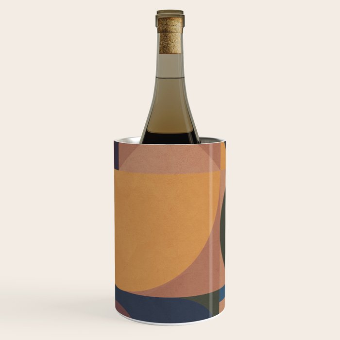 Modern geometric shapes 50 Wine Chiller Gallery Image 1