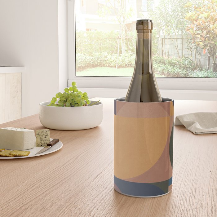 Modern geometric shapes 50 Wine Chiller Gallery Image 4