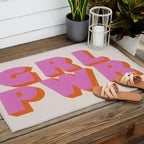 Girl Power Outdoor Rug Gallery Image 2