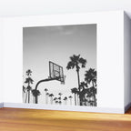 Palms and Hoops Wall Mural Gallery Image 2