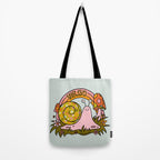 Virgo Snail Tote Bag Gallery Image 2