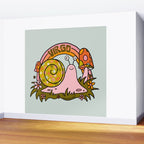 Virgo Snail Wall Mural Gallery Image 2