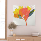alstroemeria 19 Wall Tapestry Gallery Image 2
