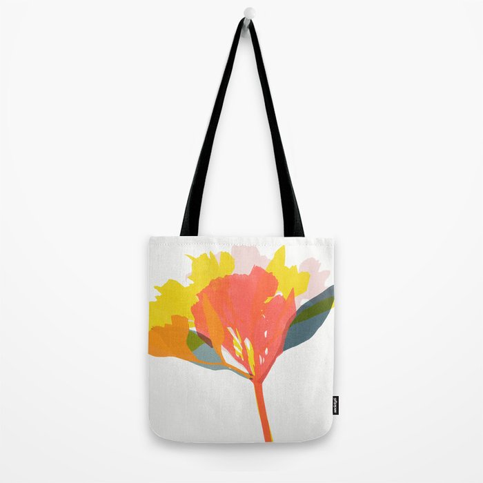 alstroemeria 19 Tote Bag Gallery Image 2