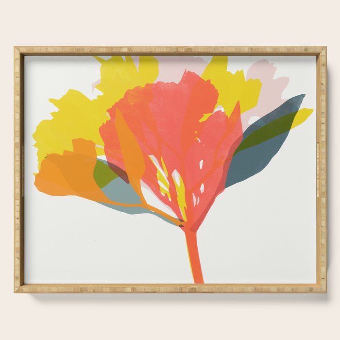 alstroemeria 19 Serving Tray Gallery Image 1