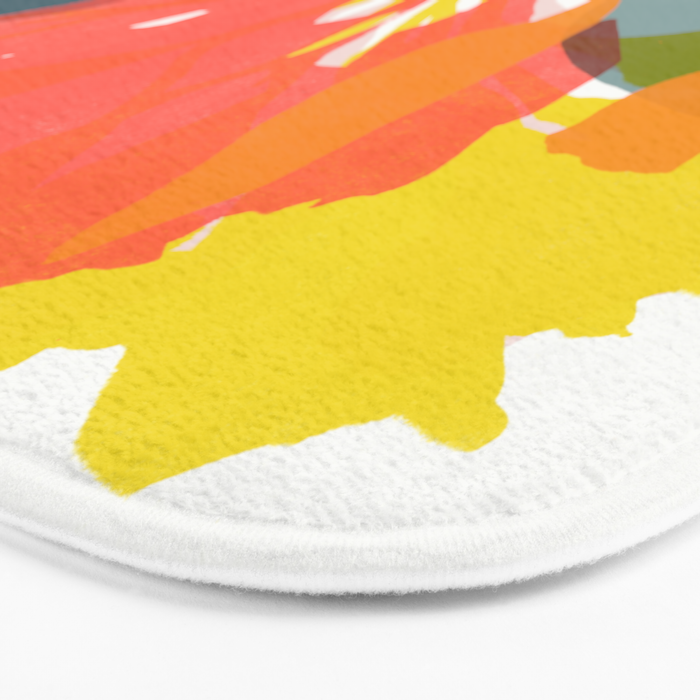 alstroemeria 19 Bath Mat Gallery Image 3