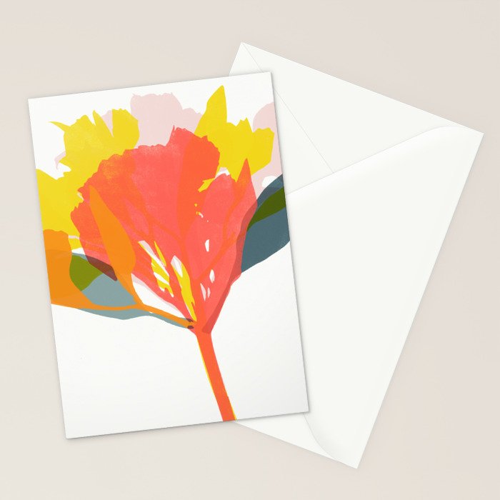 alstroemeria 19 Stationery Card Gallery Image 2