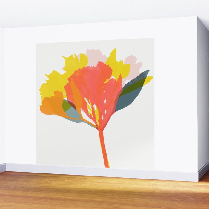 alstroemeria 19 Wall Mural Gallery Image 2