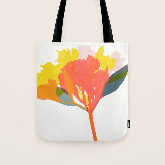 alstroemeria 19 Tote Bag Gallery Image 1
