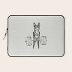 Boston Terrier Lift Laptop Sleeve Gallery Image 1