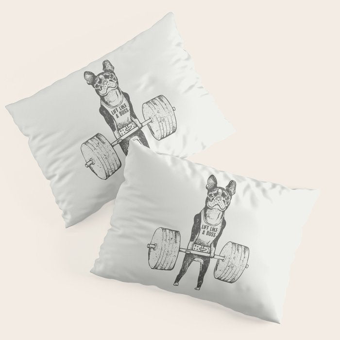 Boston Terrier Lift Pillow Sham Gallery Image 1