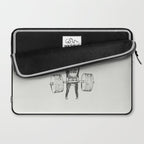 Boston Terrier Lift Laptop Sleeve Gallery Image 2