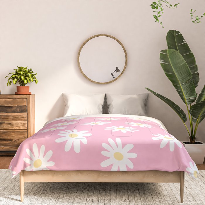Pink Daisy Daydream Comforter Gallery Image 3