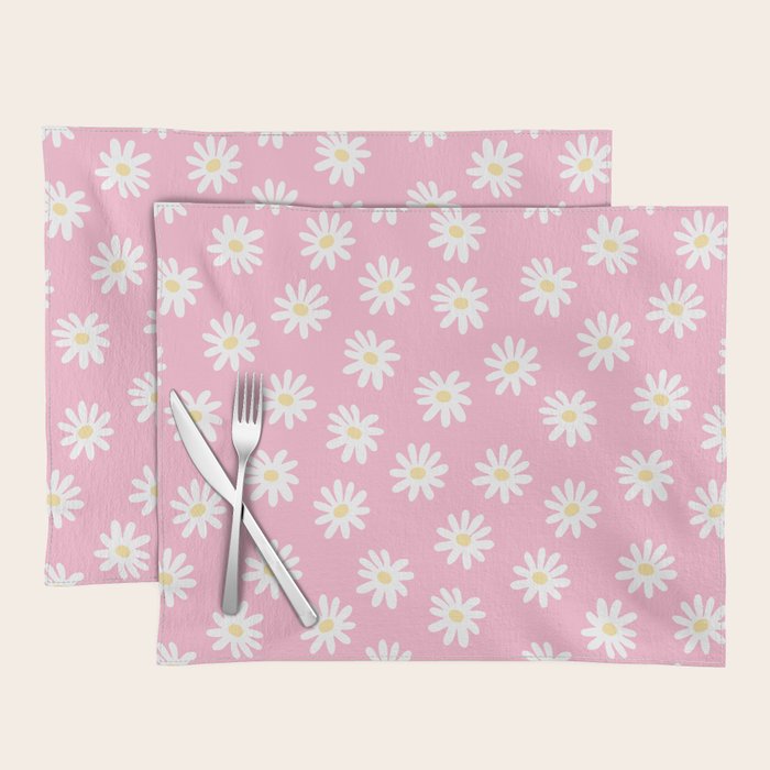 Pink Daisy Daydream Placemat Gallery Image 1