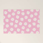 Pink Daisy Daydream Welcome Mat Gallery Image 1