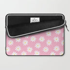 Pink Daisy Daydream Laptop Sleeve Gallery Image 2