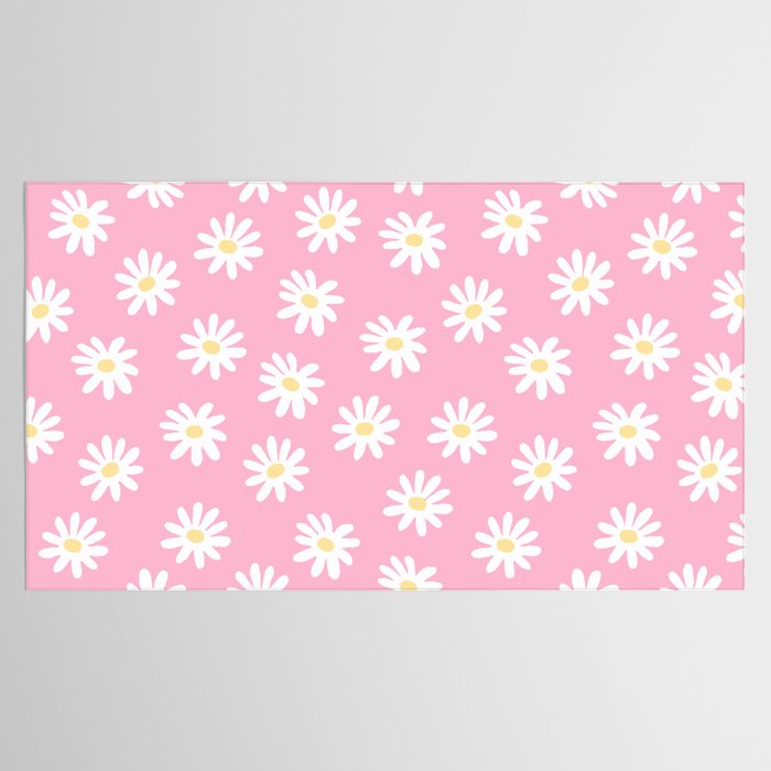 Pink Daisy Daydream Tablecloth Gallery Image 2