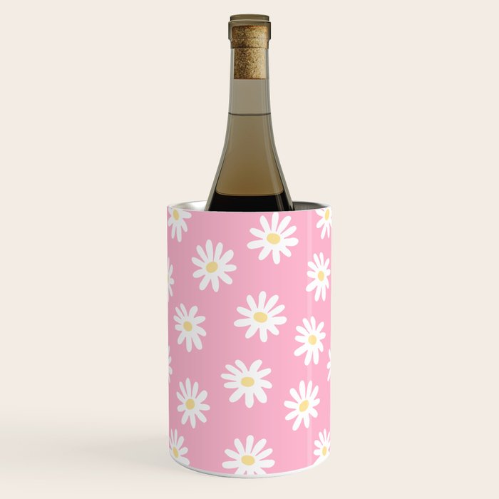 Pink Daisy Daydream Wine Chiller Gallery Image 2