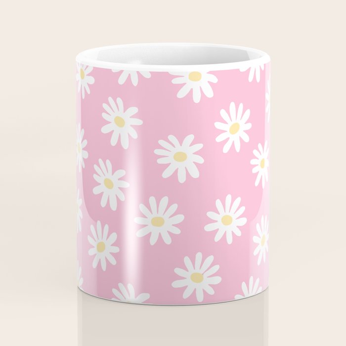 Pink Daisy Daydream Coffee Mug Gallery Image 4