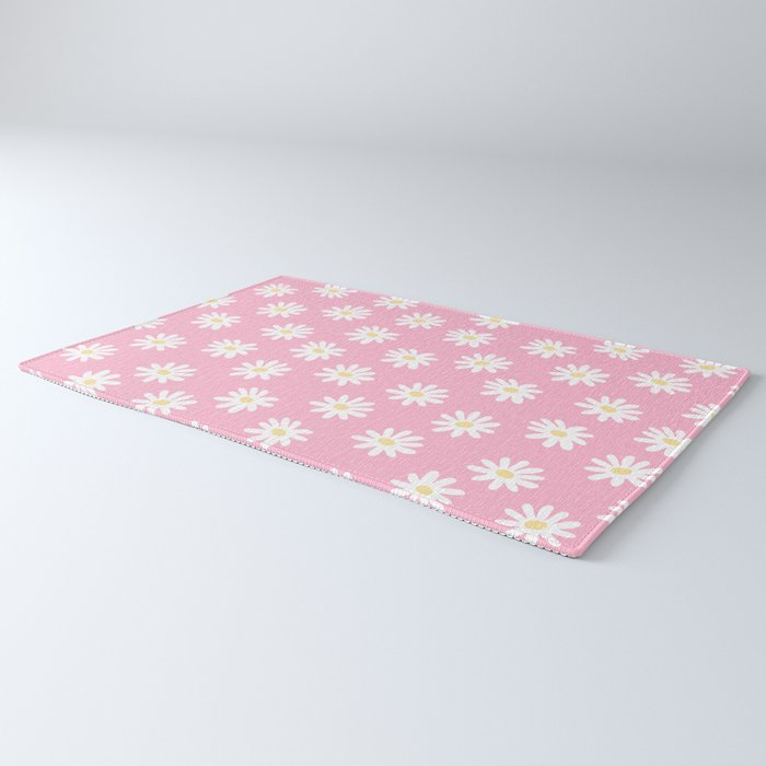 Pink Daisy Daydream Rug Gallery Image 3