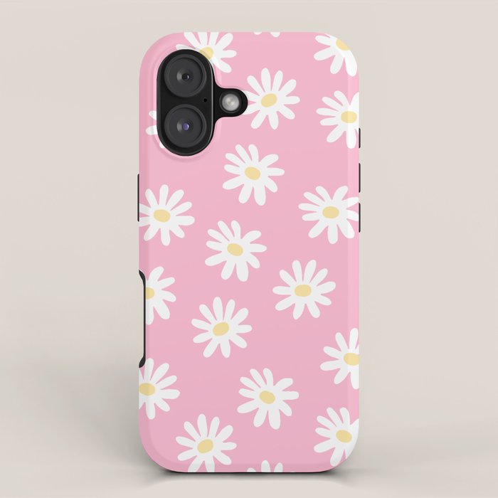 Pink Daisy Daydream iPhone Case Gallery Image 1