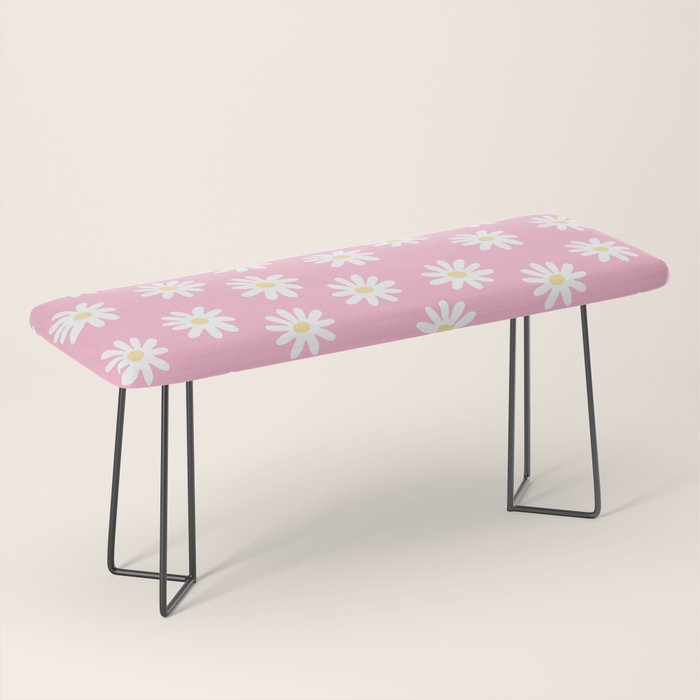 Pink Daisy Daydream Bench Gallery Image 1