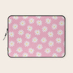 Pink Daisy Daydream Laptop Sleeve Gallery Image 1