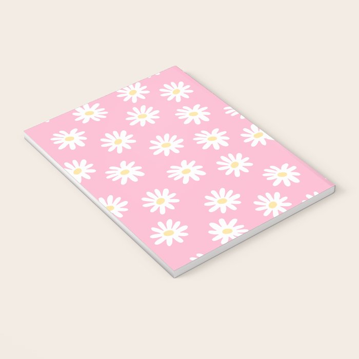 Pink Daisy Daydream Notebook Gallery Image 3