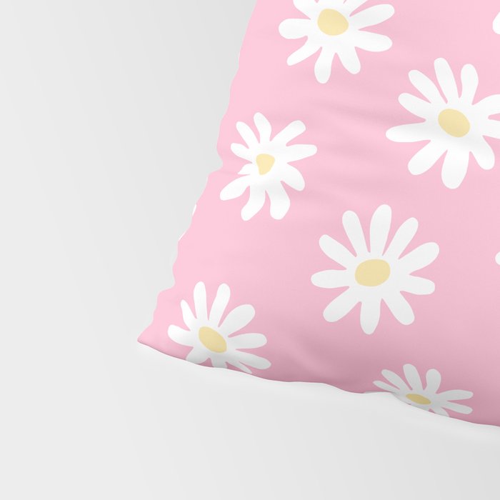 Pink Daisy Daydream Pillow Sham Gallery Image 4