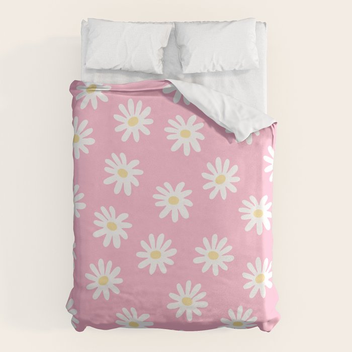 Pink Daisy Daydream Duvet Cover Gallery Image 6
