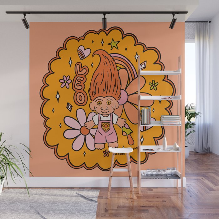 Leo Troll Wall Mural Gallery Image 1