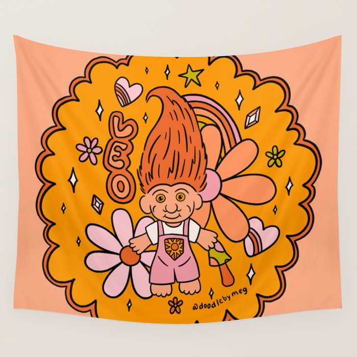 Leo Troll Wall Tapestry Gallery Image 1