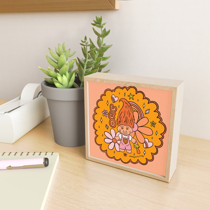 Leo Troll Mini Art Print Gallery Image 2