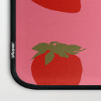 Strawberries Pattern on Pink Laptop Sleeve Gallery Image 3