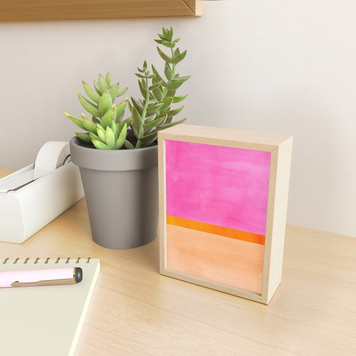 Peachy Berry  Mini Art Print Gallery Image 2