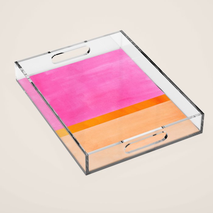 Peachy Berry  Acrylic Tray Gallery Image 1
