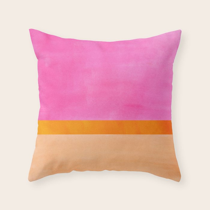 Peachy Berry  Throw Pillow Gallery Image 1
