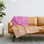 Peachy Berry  Throw Blanket Gallery Image 1